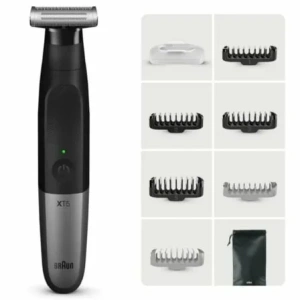 Afeitadora Braun Wet and Dry Serie X XT5200/ con Batería/ 6 Accesorios