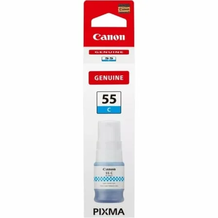 Botella de Tinta Original Canon GI-55/ Cian