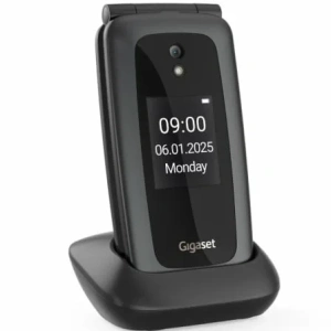 Teléfono Móvil Gigaset GL795 para Personas Mayores/ 4G/ Negro