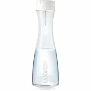 Botella Filtrante Laica GlaSSmart/ Capacidad 1.1L/ Blanca/ Incluye 2 Filtros