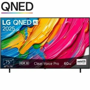 Televisor LG QNED AI QNED80 75QNED80A6A 75"/ Ultra HD 4K/ Smart TV/ WiFi