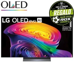 Televisor LG OLED evo AI C6 OLED65C66LB 65"/ Ultra HD 4K/ Smart TV/ WiFi