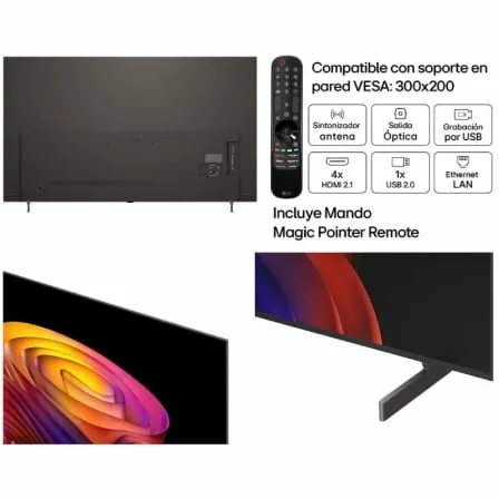 Televisor LG OLED AI B6 OLED77B6ELC 77"/ Ultra HD 4K/ Smart TV/ WiFi - Imagen 3