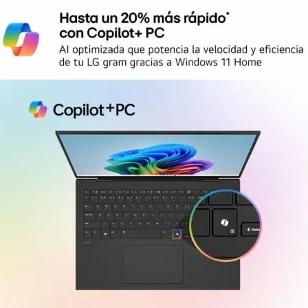 Portátil LG Gram Pro 16Z90U-K.AUB5BN Intel Core Ultra X7-358H/ 32GB/ 512GB SSD/ 16"/ Win11 - Imagen 2