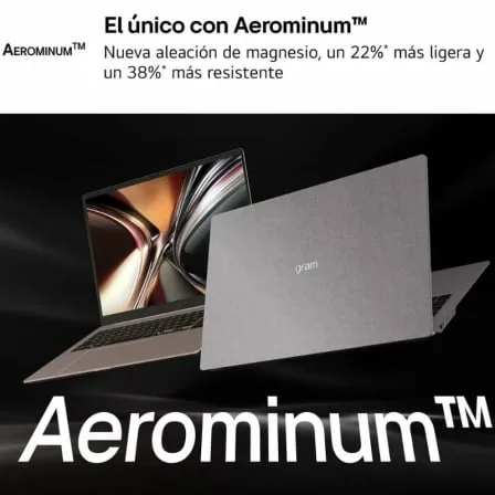Portátil LG Gram Pro 16Z90U-K.AUB5BN Intel Core Ultra X7-358H/ 32GB/ 512GB SSD/ 16"/ Win11 - Imagen 3