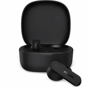 Auriculares Bluetooth Philips TAT2100BK con estuche de carga/ Autonomía 8h/ Negros
