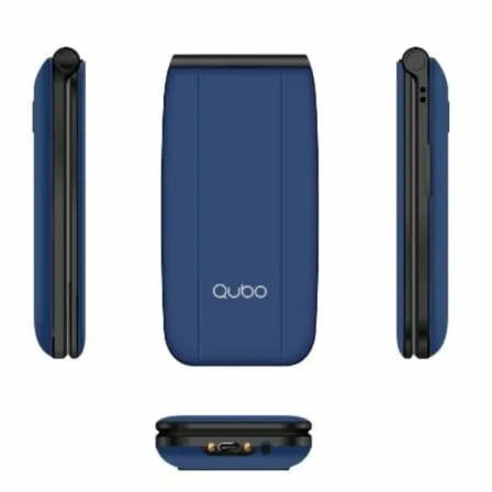 Teléfono Móvil Qubo NEONW-BL 4G para Personas Mayores/ Azul - Imagen 2