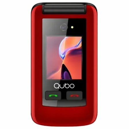 Teléfono Móvil Qubo X-247RDC 4G para Personas Mayores/ Rojo - Imagen 3