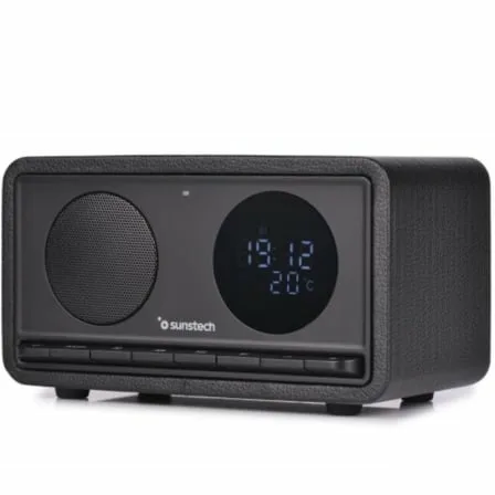 Radio Portátil Sunstech RPBT460/ con Batería/ Negra - Imagen 3