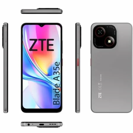 Smartphone ZTE Blade A35E 2GB/ 64GB/ 6.52"/ Gris Oscuro - Imagen 3