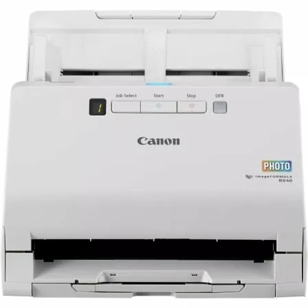 Escáner Documental Canon imageFORMULA RS40 con Alimentador de Documentos/ Doble cara