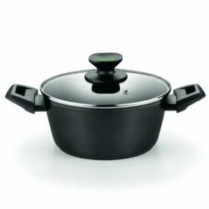 Cacerola Alta Monix Green M480320/ Ø20cm/ Aluminio forjado/ Apta para Inducción