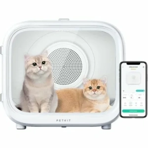 Cabina de secado Automático para Mascotas PetKit Airsalon Max/ 60L/ Control desde APP