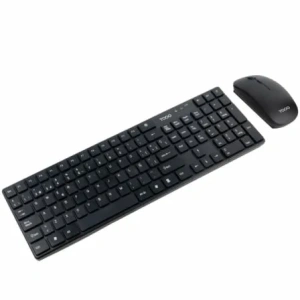 Teclado y Ratón Inalámbricos TooQ TQKMW-3102-B