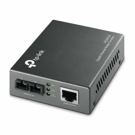 Conversor de Medios Gigabit TP-Link MC200CM V2/ 1 Puerto/ RJ-45 10/100/1000